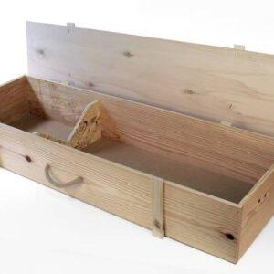 Caja jamón clavada